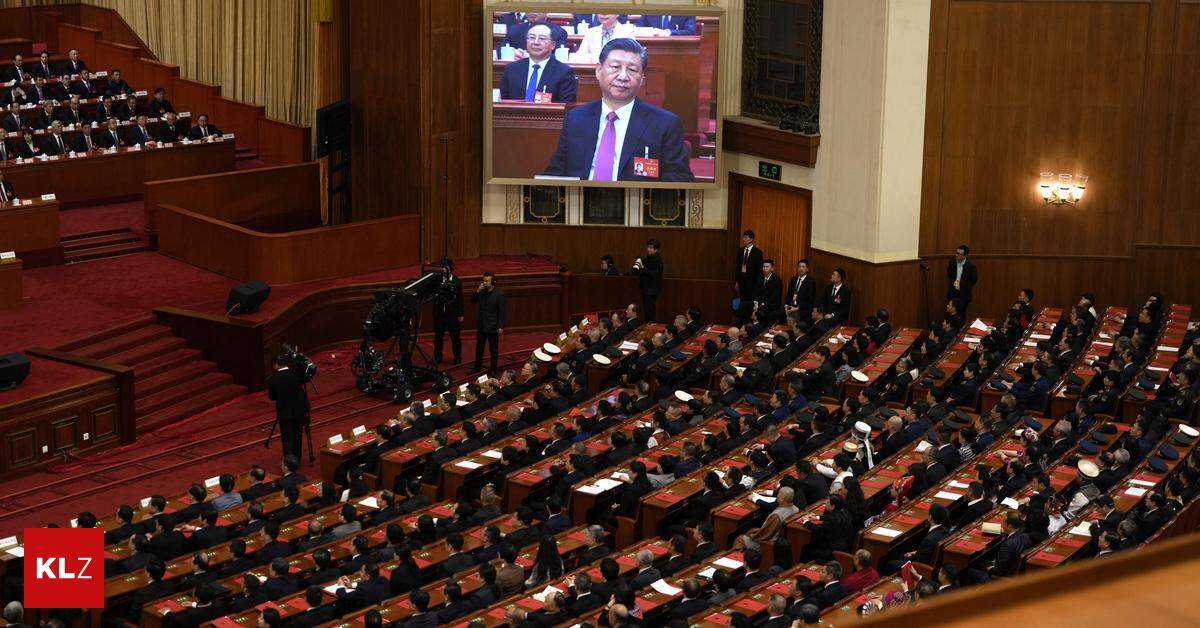 St Rkt Kp Der Volkskongress In China Stimmte F R Eine Erh Hung Des